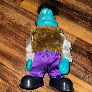 Rare Spooky Hollow Wolfman Frankenstein 15" Tall Animated - Doesn’t Work